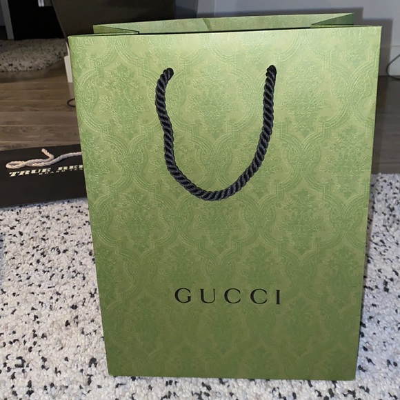 COPY - Authentic GUCCI Shopping bag green - Picture 1 of 3